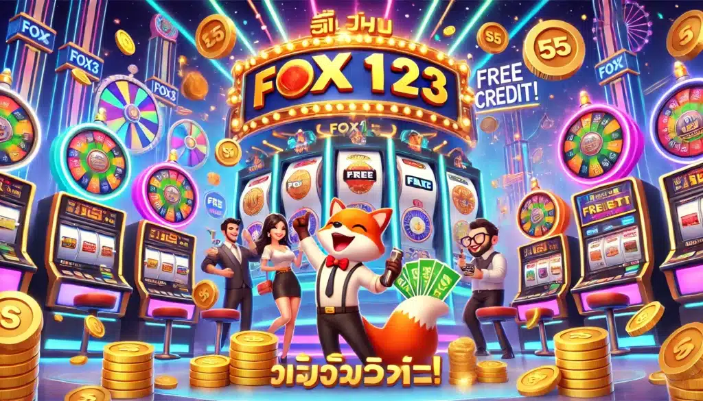 เดิมพันสนุกสุดมันส์ที่ เว็บ fox123 รับเครดิตฟรี!